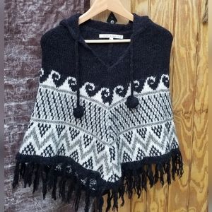 Max Studio Pancho Sweater